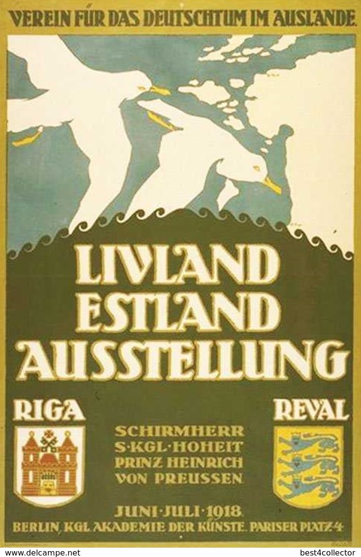 @@@ MAGNET - Livland  Estland  Ausstellung - Advertising