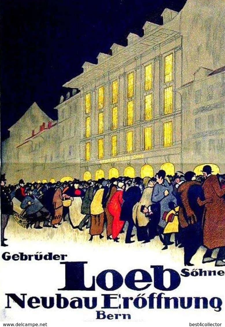 @@@ MAGNET - LocarnoLoeb  Neubau Eröffnung - Reclame