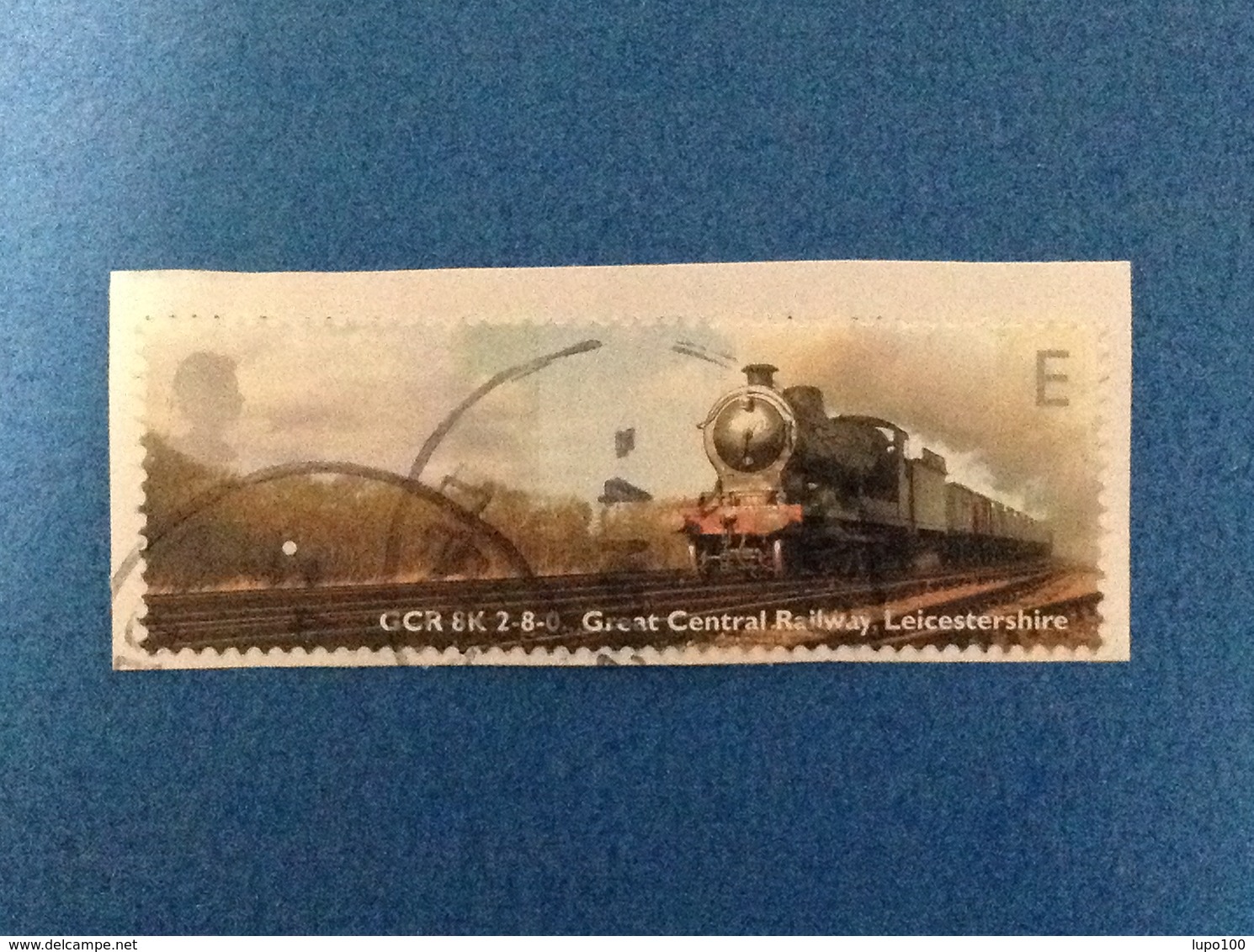 2004 GRAN BRETAGNA GREAT BRITAIN GREAT CENTRAL RAILWAY LEICESTERSHIRE E FRANCOBOLLO USATO STAMP USED - Usati