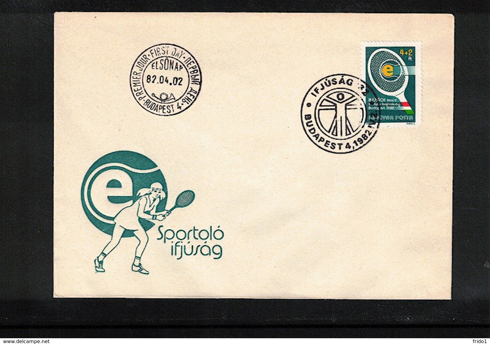 Hungary 1982 Tennis  Interesting Cover - Tennis