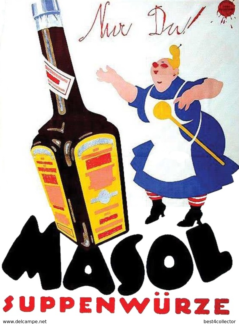 @@@ MAGNET - Masol Suppenwürze  Nur Du! - Reclame