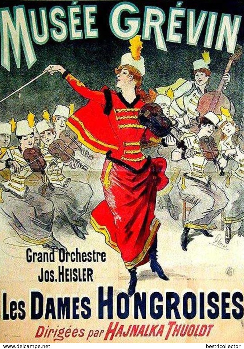 @@@ MAGNET - Musée Grévin  Les Dames Hongroises - Advertising