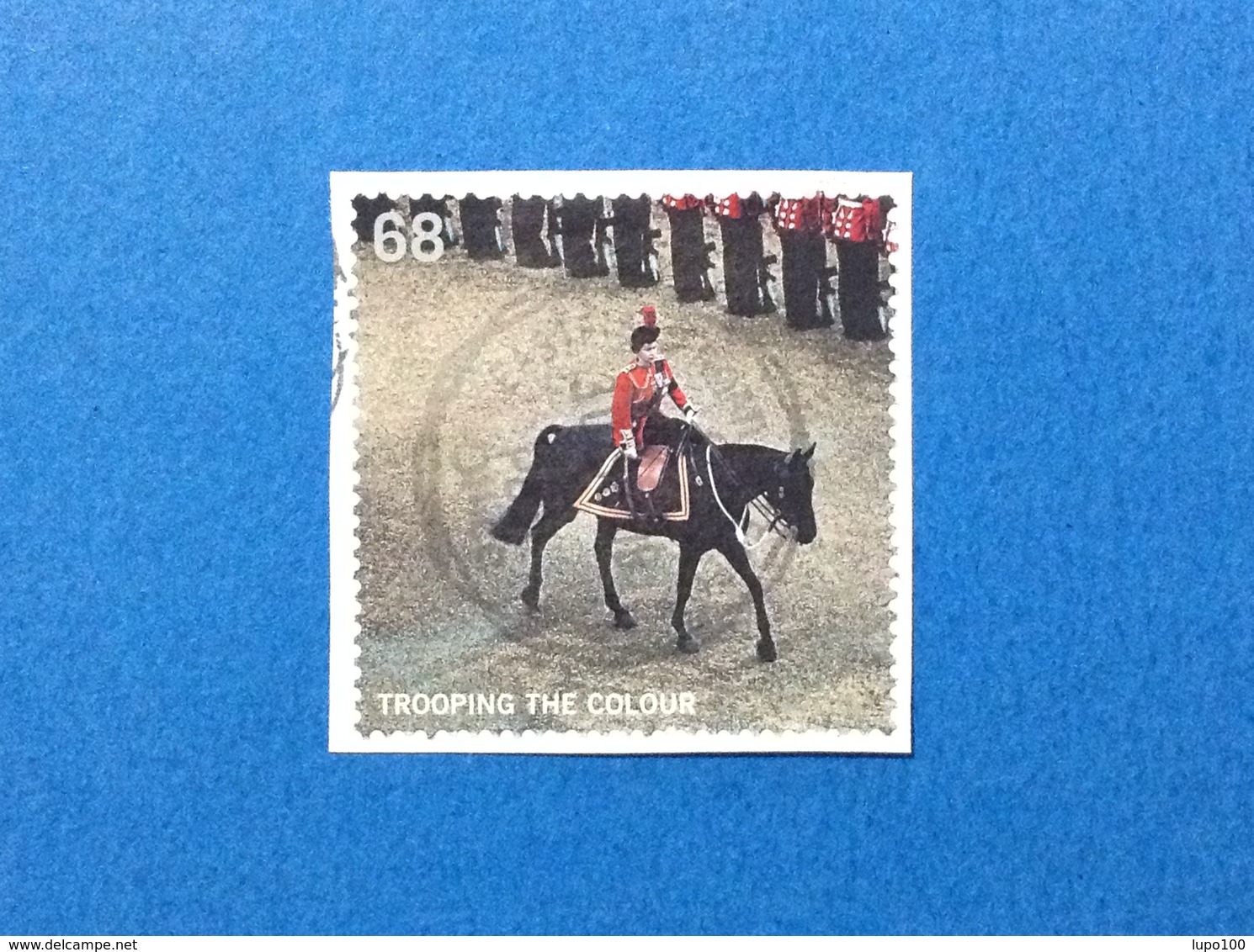 2005 GRAN BRETAGNA GREAT BRITAIN TROOPING THE COLOUR 68 FRANCOBOLLO USATO STAMP USED - Usati