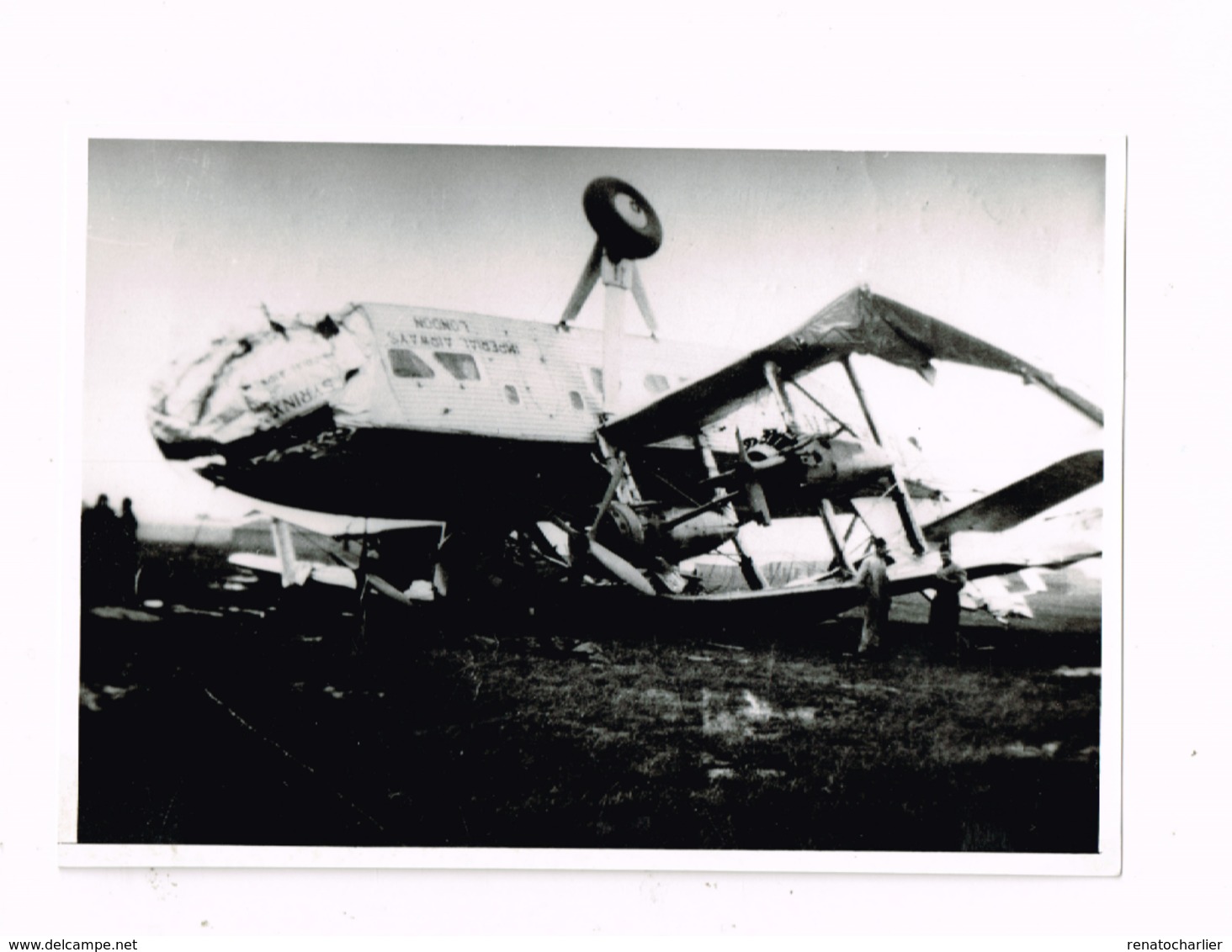 Accident D'avion "Imperial Airways,LOndon" - Luchtvaart