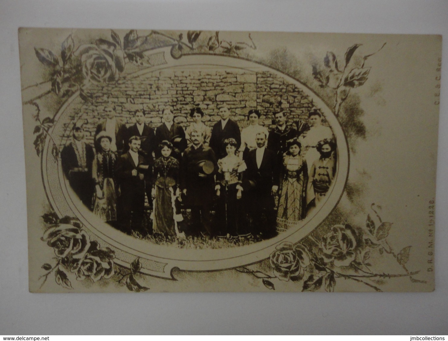 SAINT CHRISTOPHE SUR ROC SOUVENIR THEATRAL CARTE PHOTO - Other & Unclassified