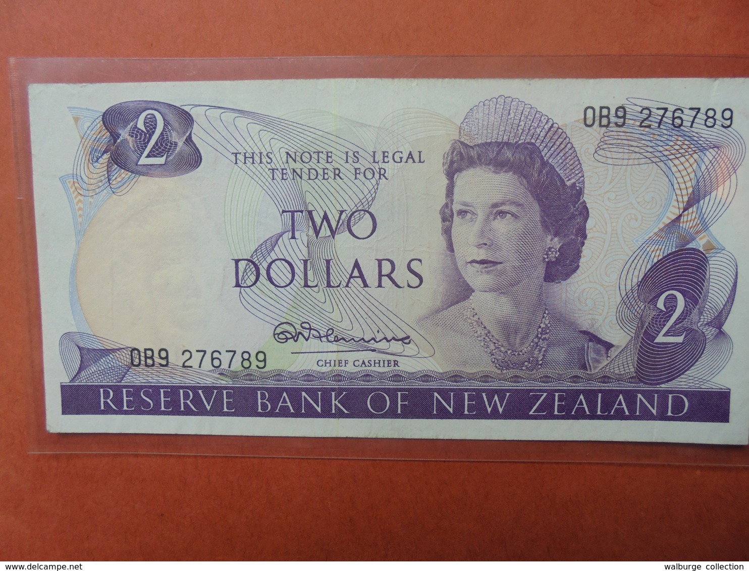 NEW-ZEALAND 2$ 1967-81 CIRCULER (B.3) - New Zealand