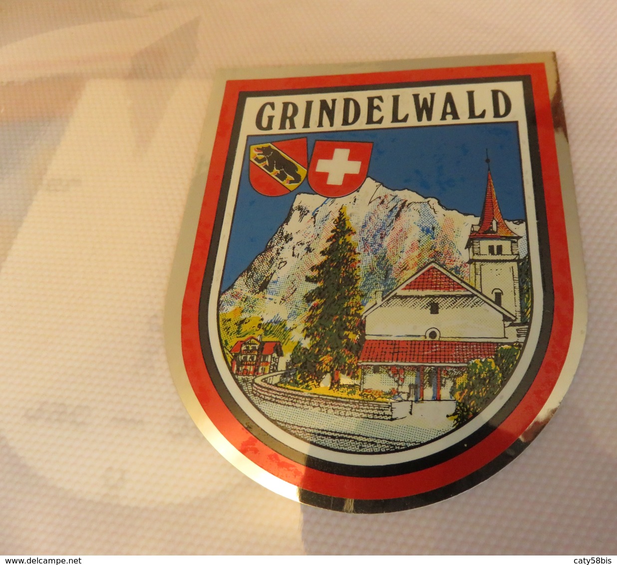 Ecusson Autocollant GRINDELWALD - Autocollants