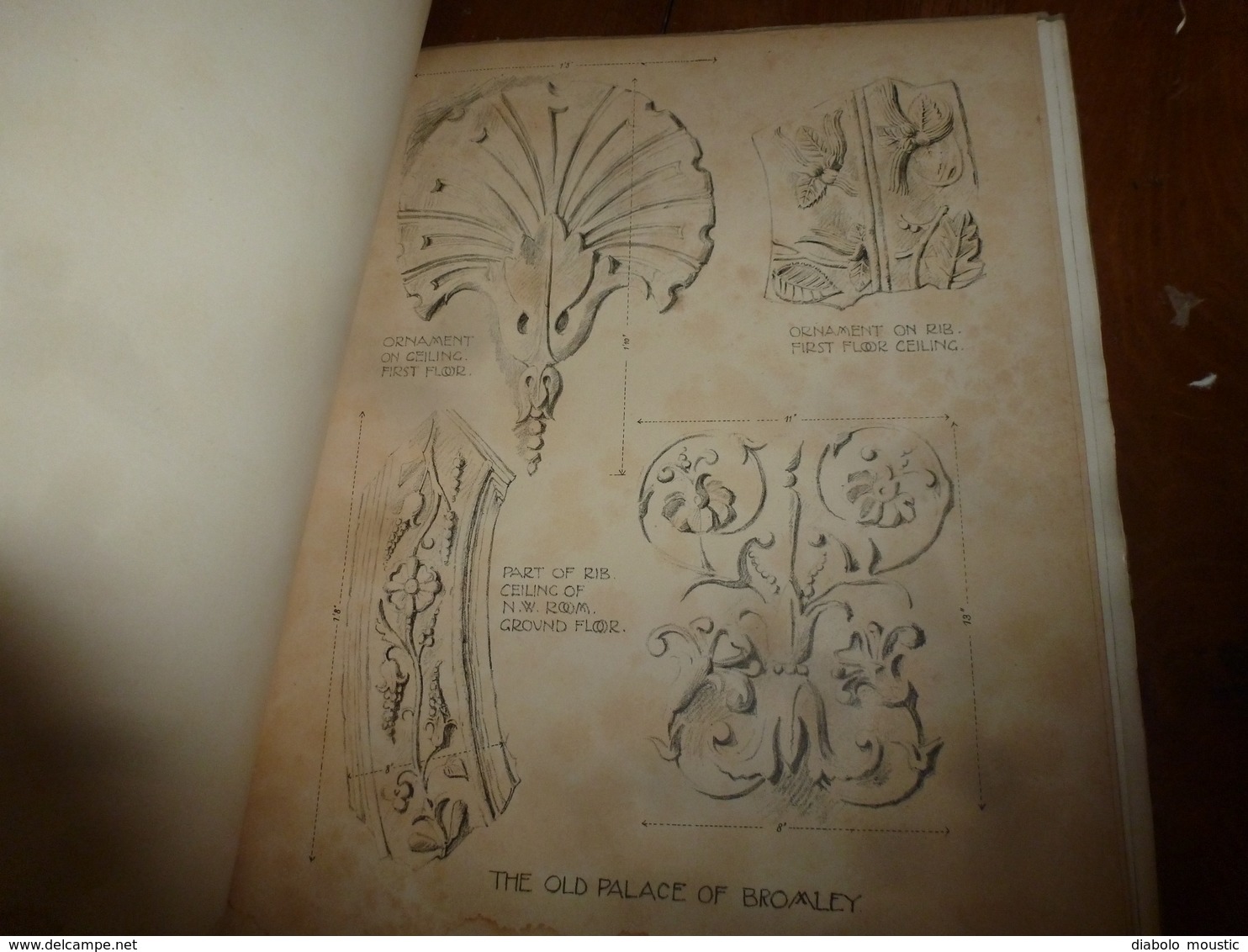 1900 With map of the Parish of BROMLEY : The survey of London: being the first volume of the register of the committee