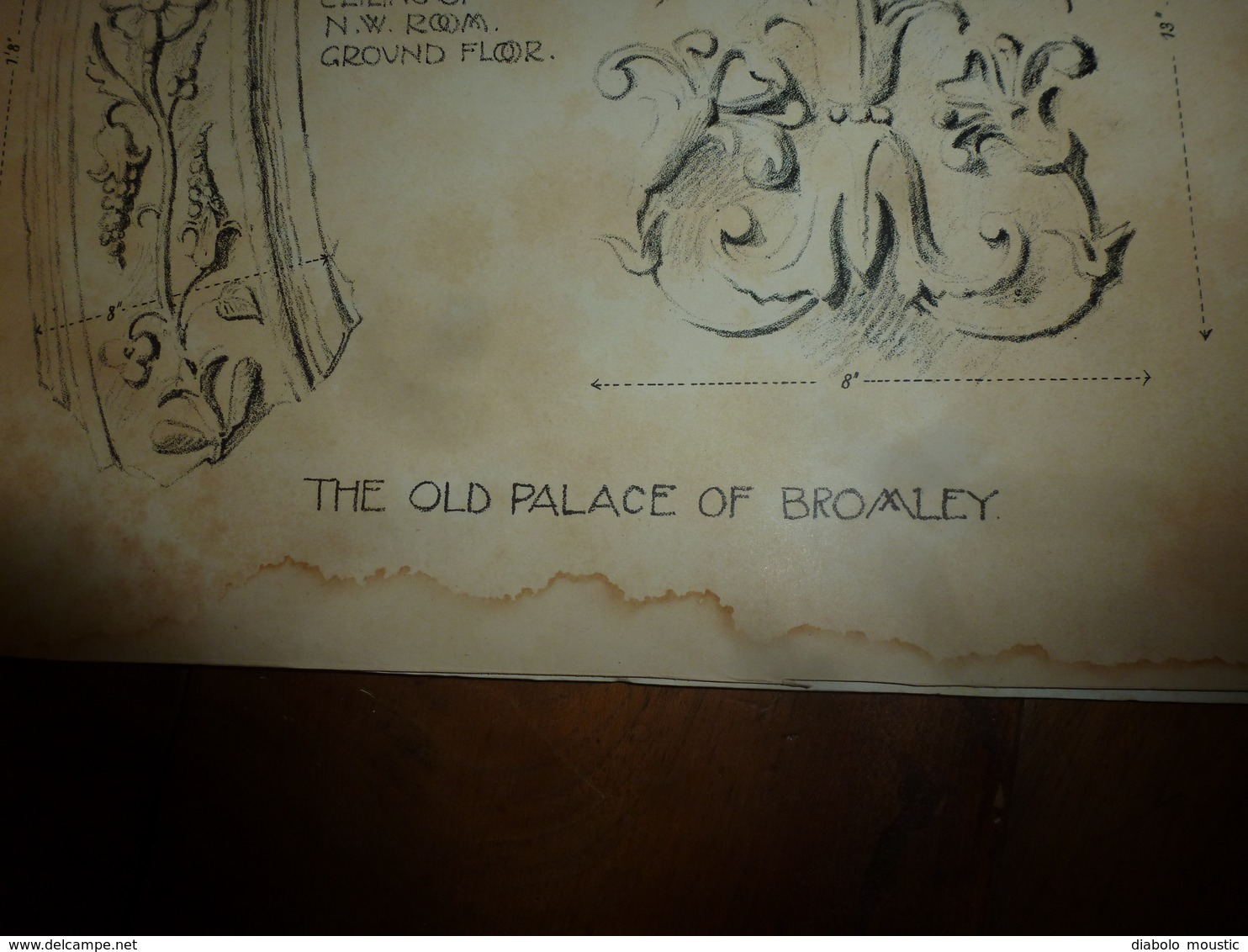 1900 With map of the Parish of BROMLEY : The survey of London: being the first volume of the register of the committee