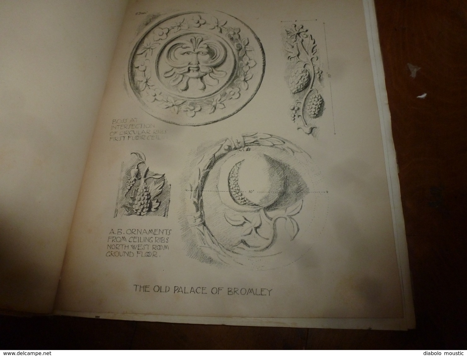 1900 With map of the Parish of BROMLEY : The survey of London: being the first volume of the register of the committee