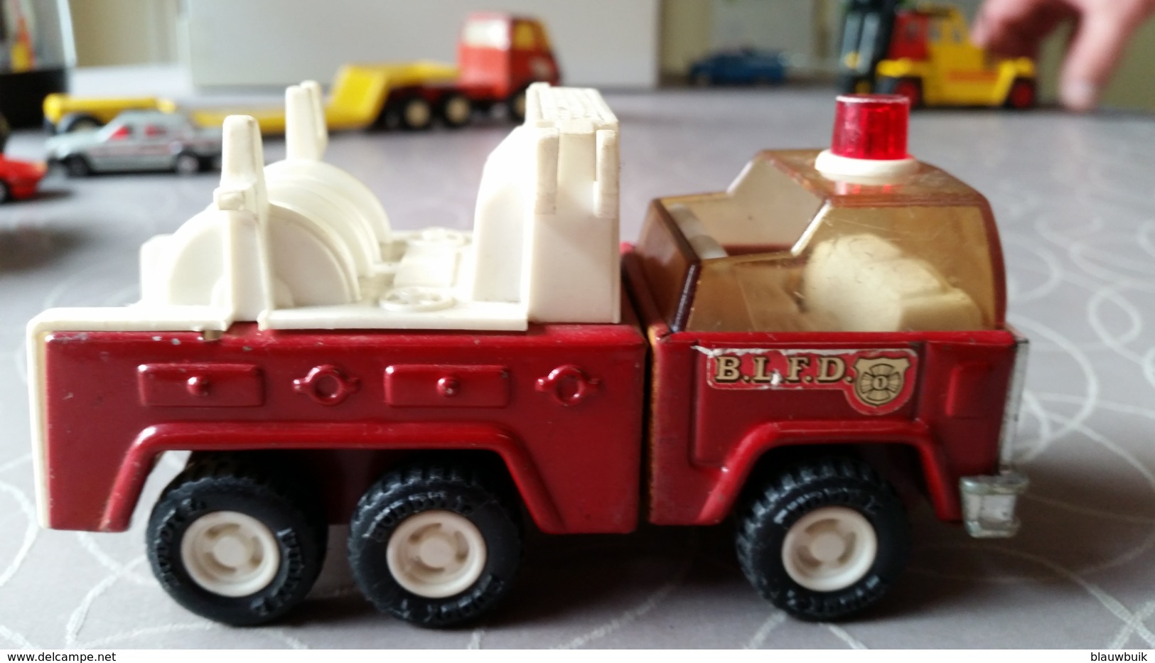 Buddy Corp. Brandweer Truck #1 B.L.F.D. Made In Japan - Autocarri, Autobus E Costruzione