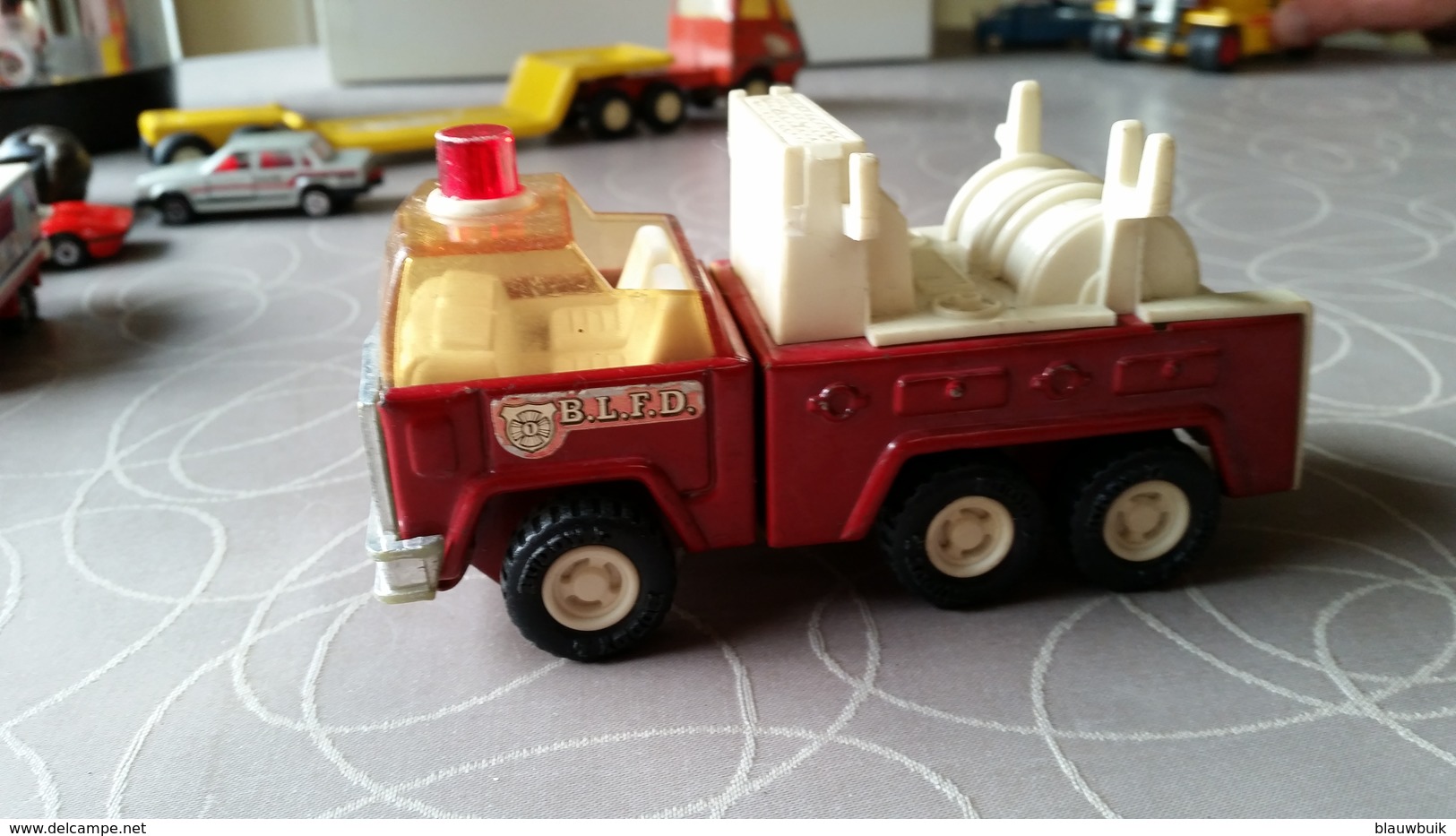 Buddy Corp. Brandweer Truck #1 B.L.F.D. Made In Japan - Camions, Bus Et Construction