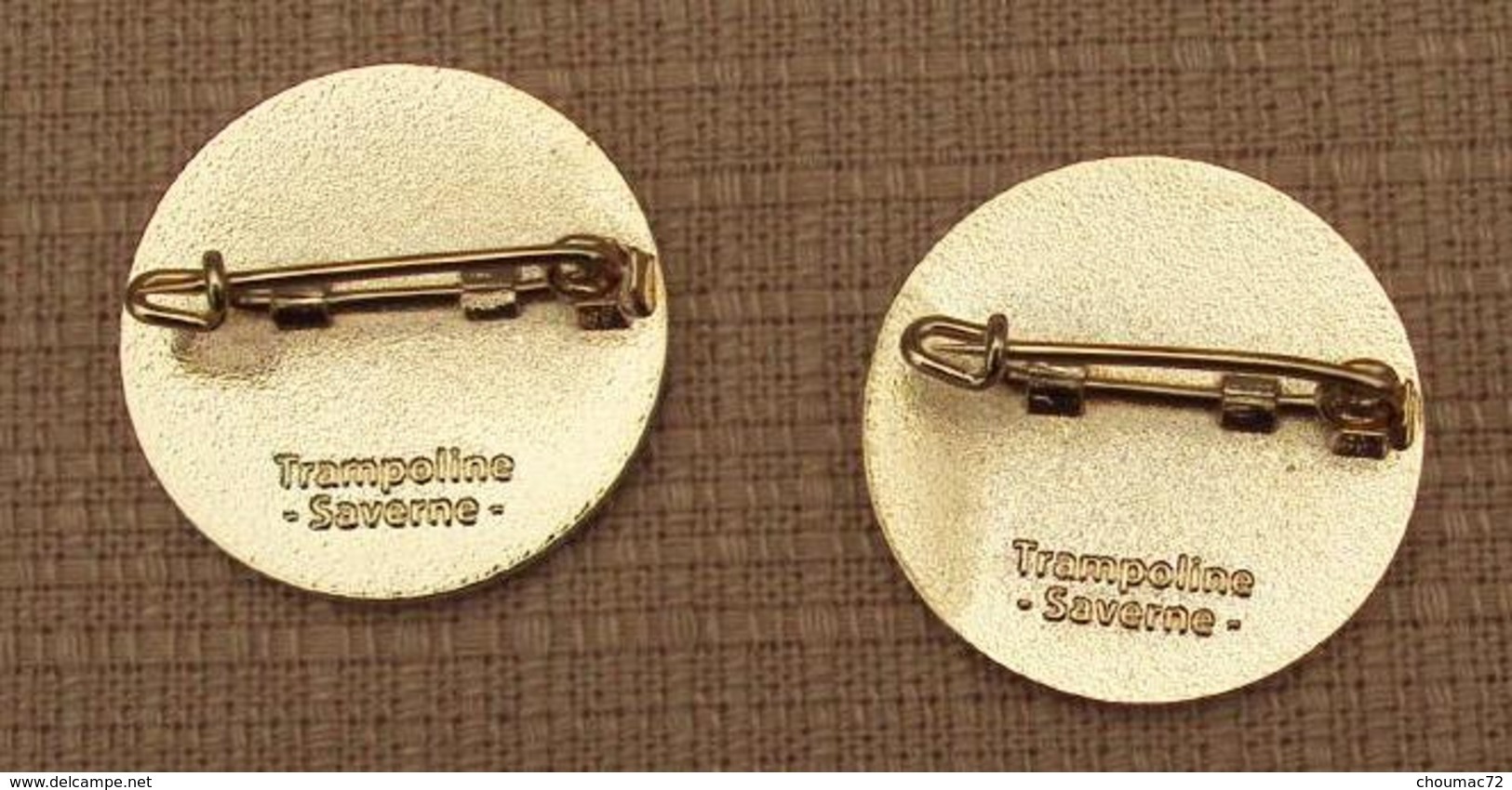 Broche Sport 006, Lot De 2 Broches FFT Fédération Française De Tennis 1er 2e Balle - Tenis