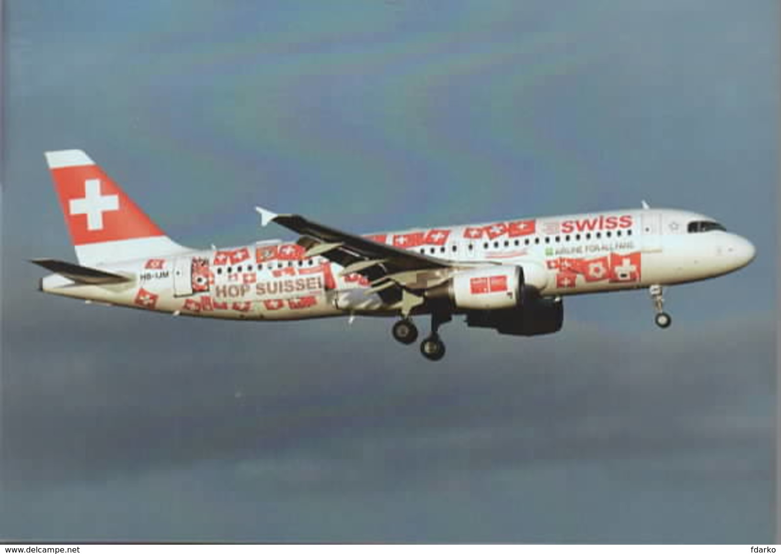 Swiss A320-214 HB-IJM Hop Suissei - 1946-....: Era Moderna