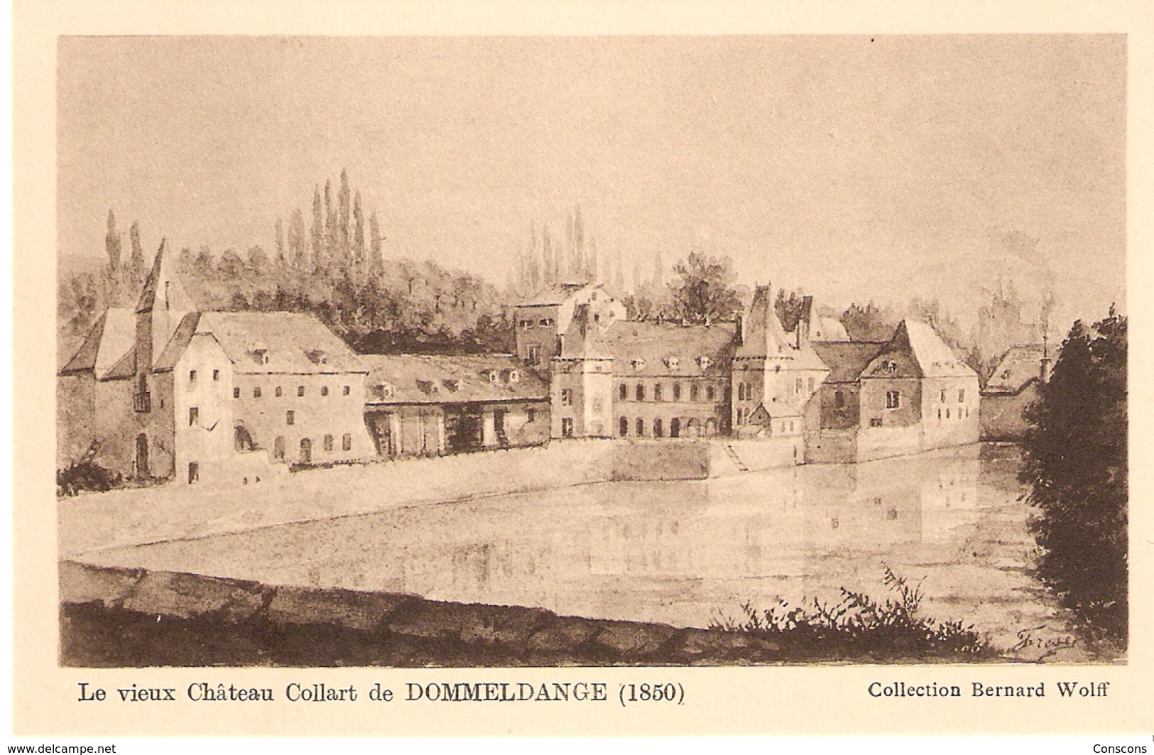 Dommeldange  Chateau Collart 1850 - Autres & Non Classés