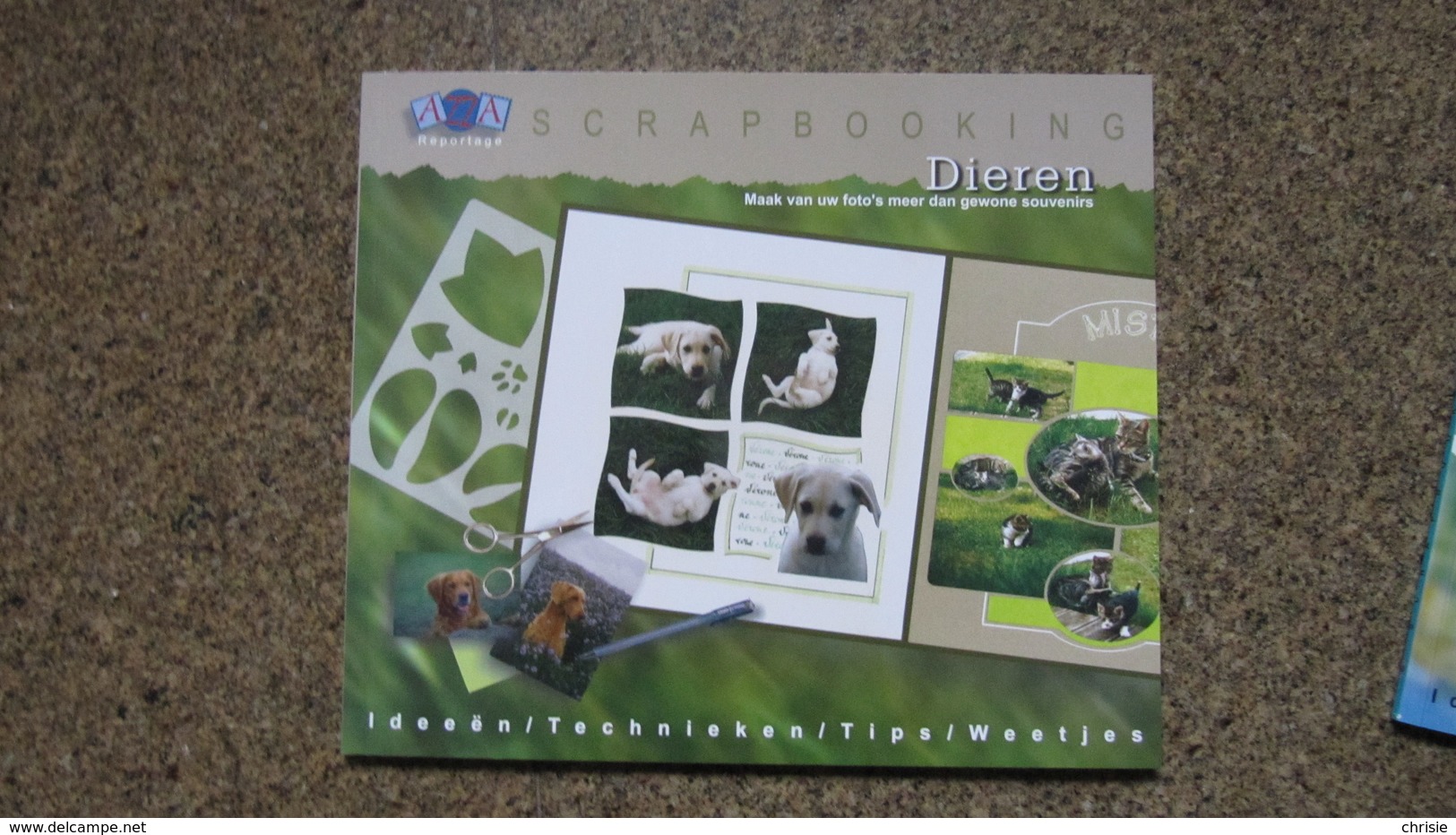 AZZA SCRAPBOOKING REPORTAGE DIEREN SC056 - Scrapbooking