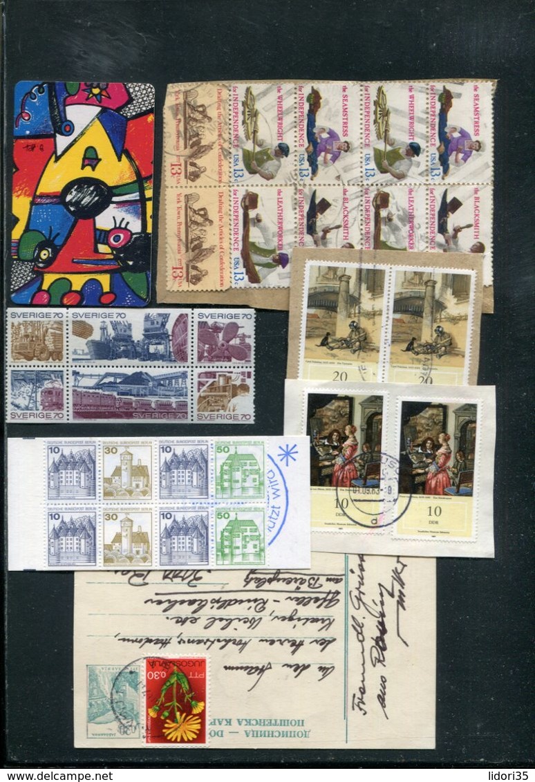 Liquidationsposten / Mit Bisher Einzelangeboten, Briefen, Ganzsachen, Versch. Werte, AK, Kiloware ........ (18061-400) - Lots & Kiloware (mixtures) - Max. 999 Stamps