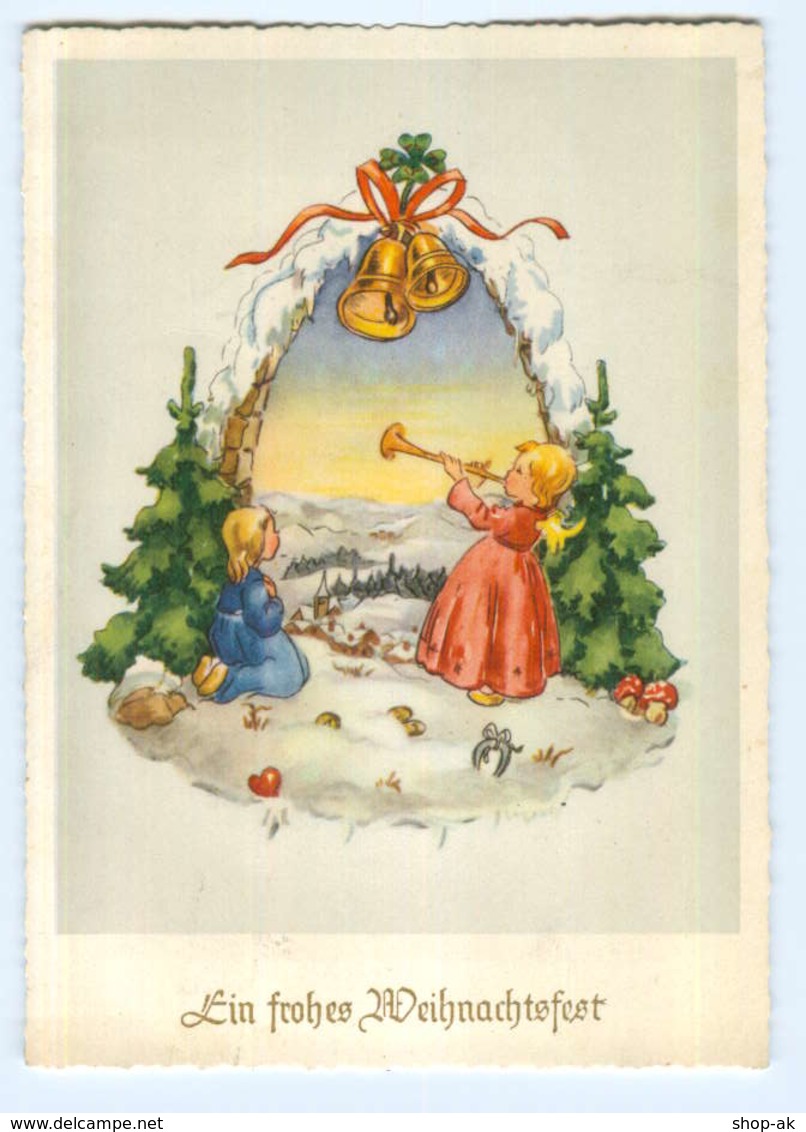 Y8853/ Weihnachten Engel Schöne AK Ca.1950 - Sonstige & Ohne Zuordnung