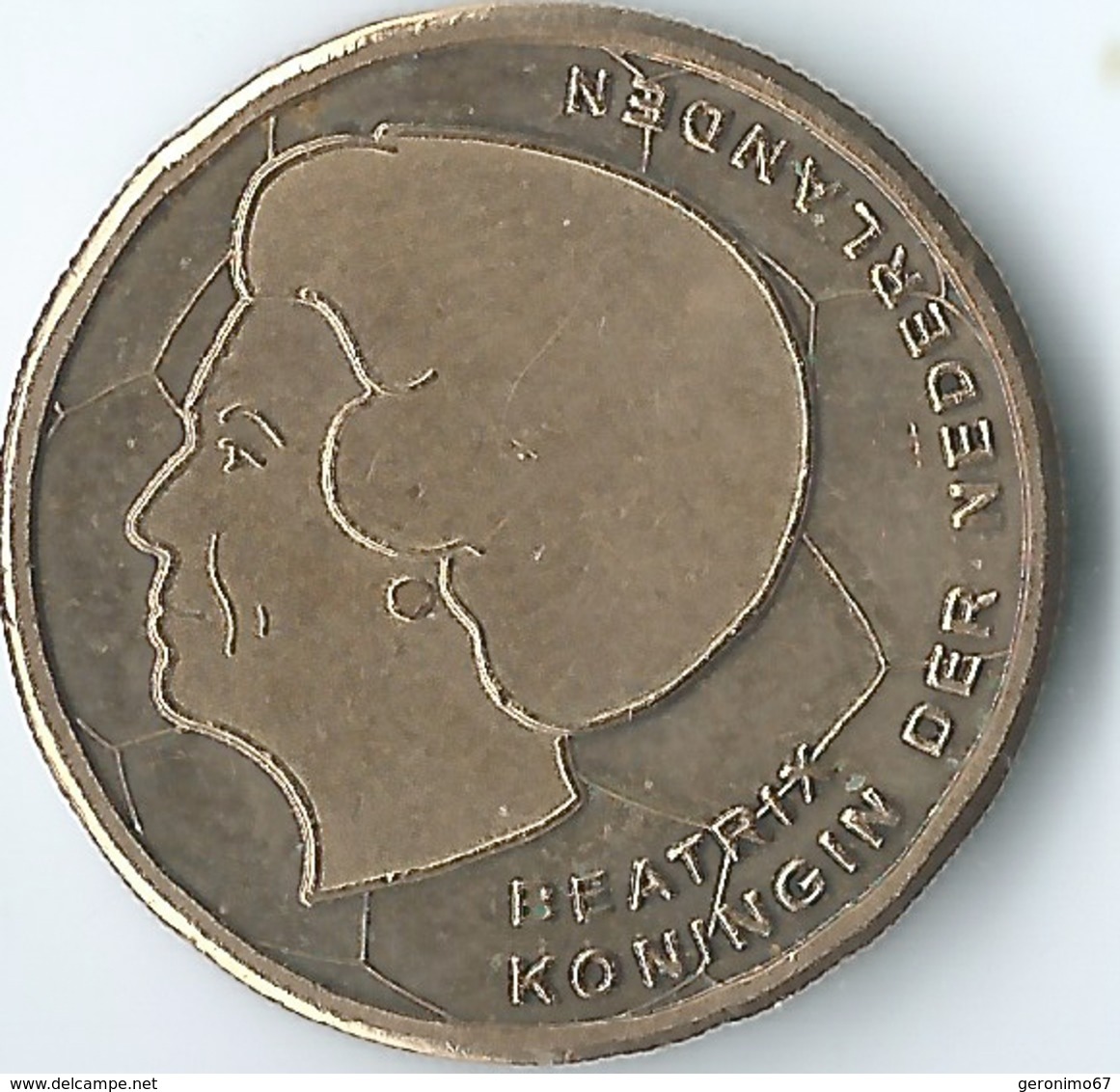 Netherlands - Beatrix - 2000 - 5 Gulden - European Football Championships - KM231 - 1980-2001 : Beatrix