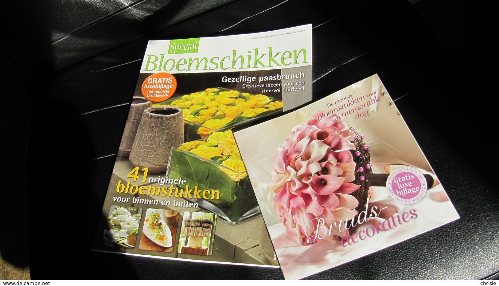 BLOEMSCHIKKEN BLOEMSTUKKEN PASEN . Bijlage BRUIDSWERK SC049 - Andere & Zonder Classificatie