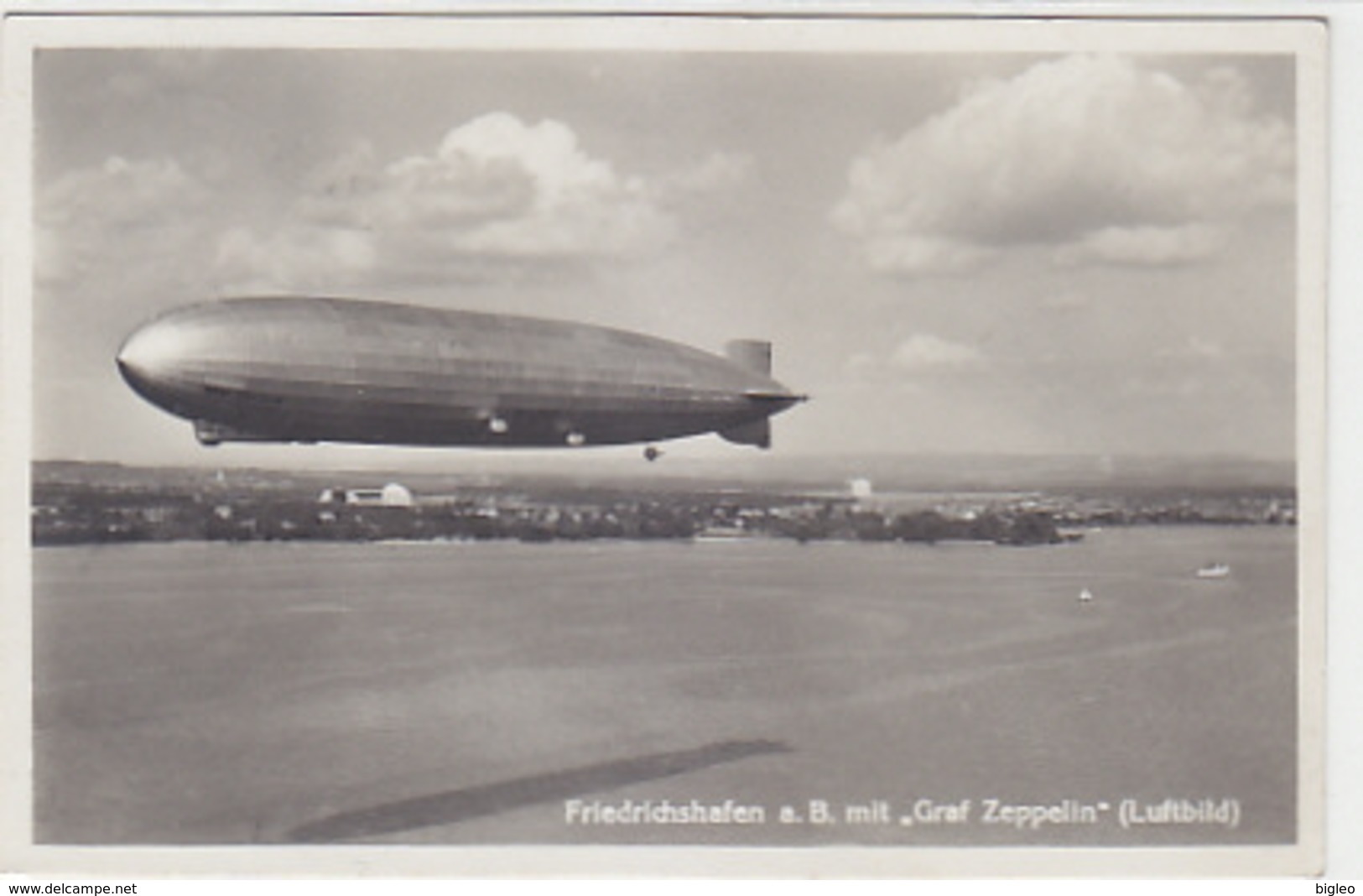 Graf Zeppelin - Besichtigngsstempel - 1933    (A-84-161127) - Airships