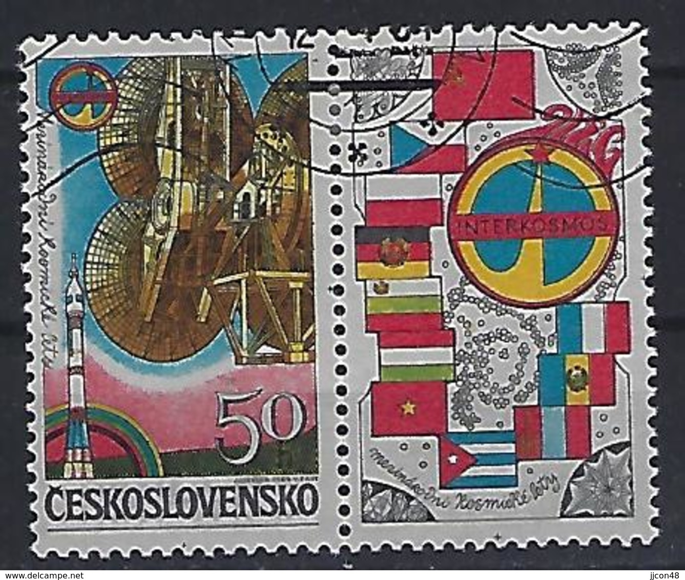 Czechoslovakia 1984  Intercosmos Programme (o) Mi.2758 - Used Stamps