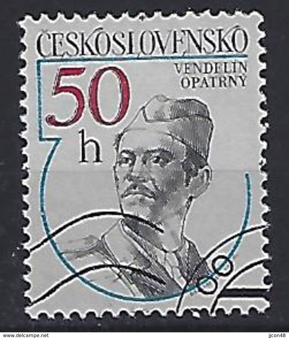 Czechoslovakia 1984  Anti-Fascist Heroes: Vendelin Opatrny (o) Mi.2763 - Used Stamps