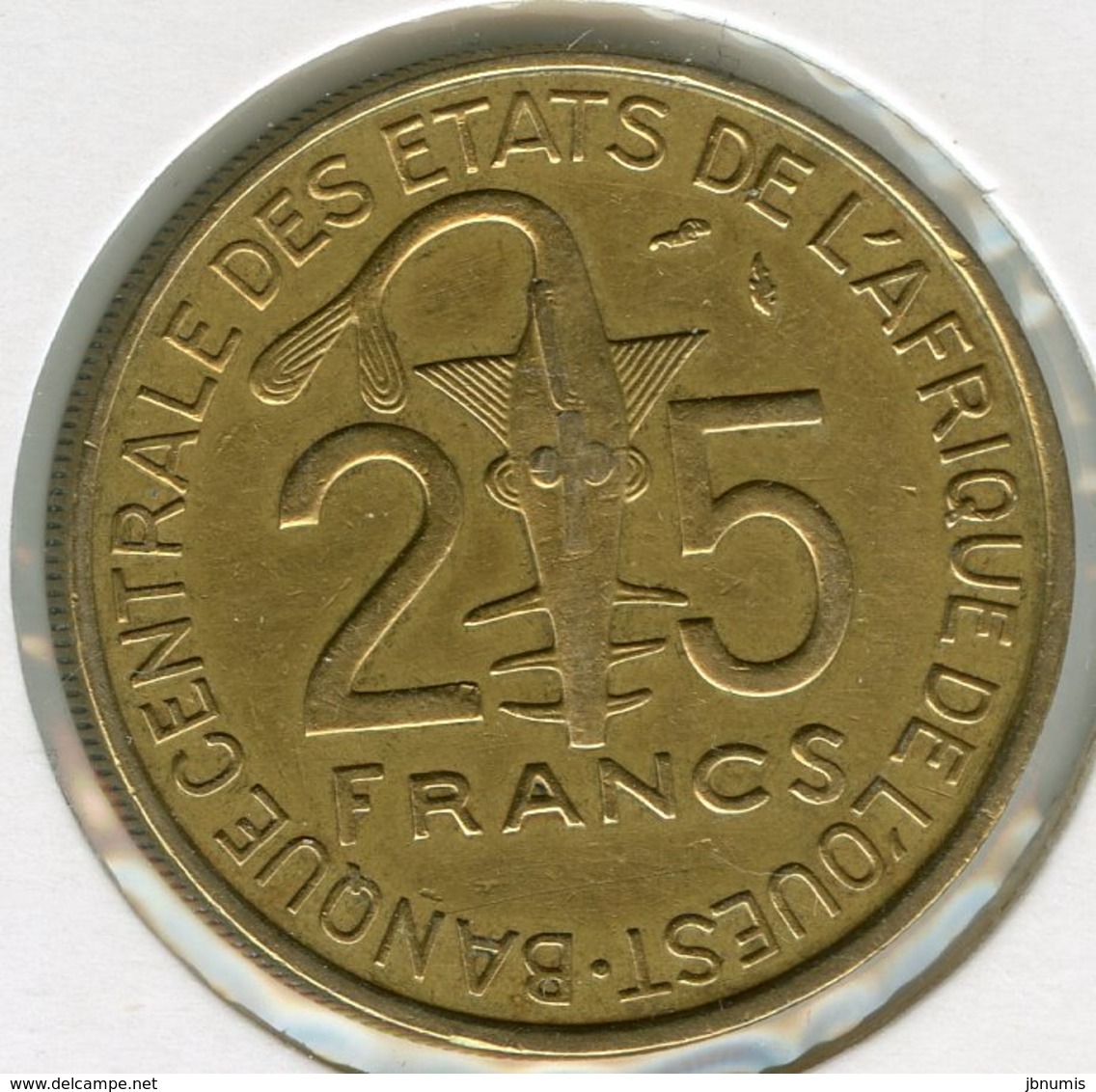 Afrique De L'Ouest West African States Union Monétaire 25 Francs 1980 BCEAO UMOA KM 9 - Autres – Afrique