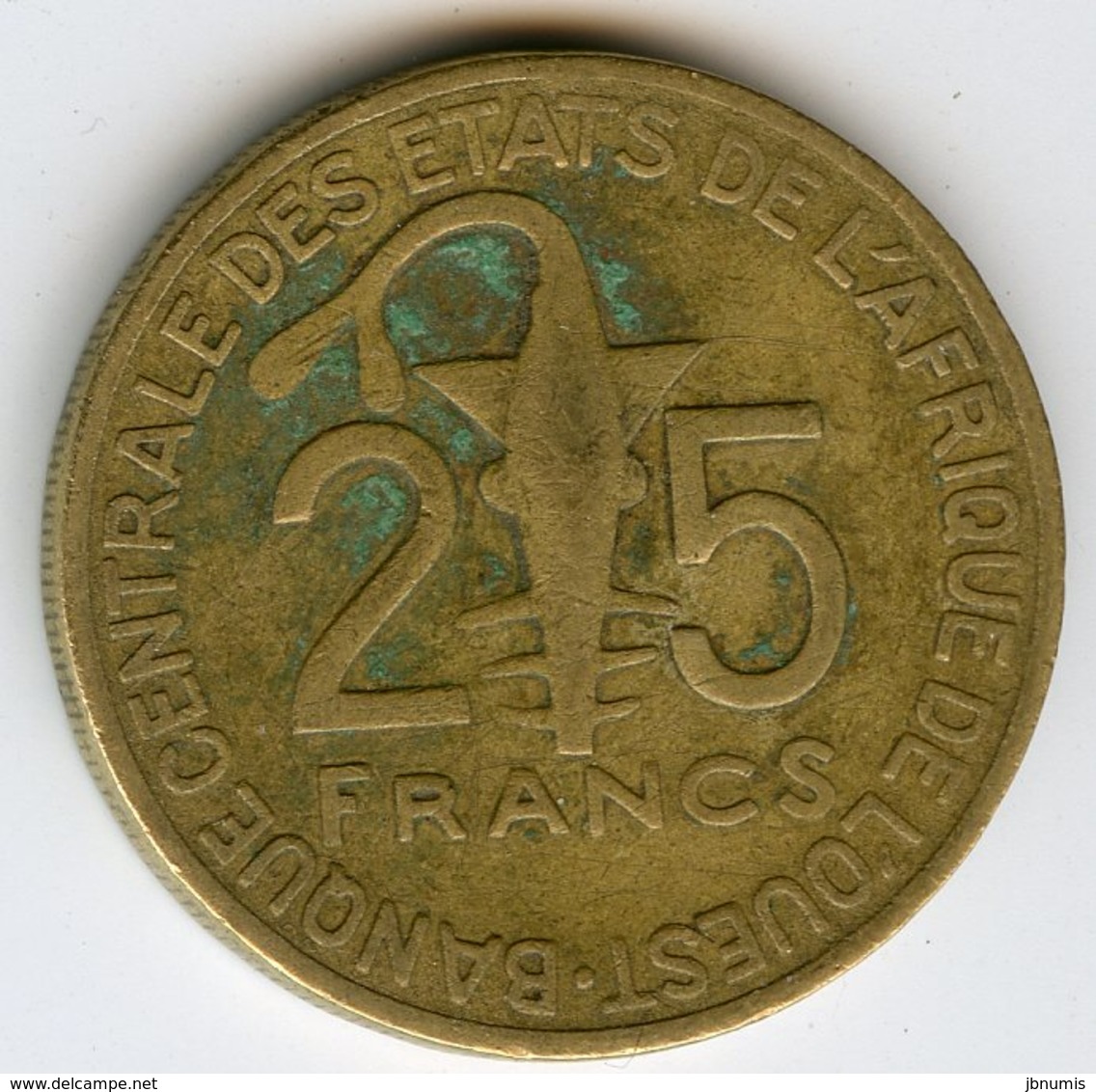 Afrique De L'Ouest West African States Union Monétaire 25 Francs 2004 BCEAO UMOA KM 9 - Other - Africa