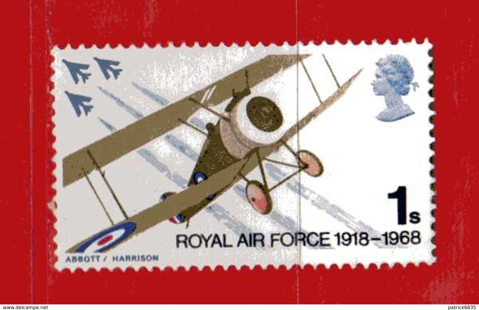 (Mn1)  Great  BRITAIN **- 1968 - Royal Air Force . Yvert. 512.  MNH.  Vedi Descrizione. - Nuovi