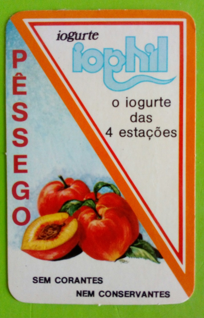 Calendrier De Poche Yaourt Iophil. 1985 - Tamaño Pequeño : 1981-90