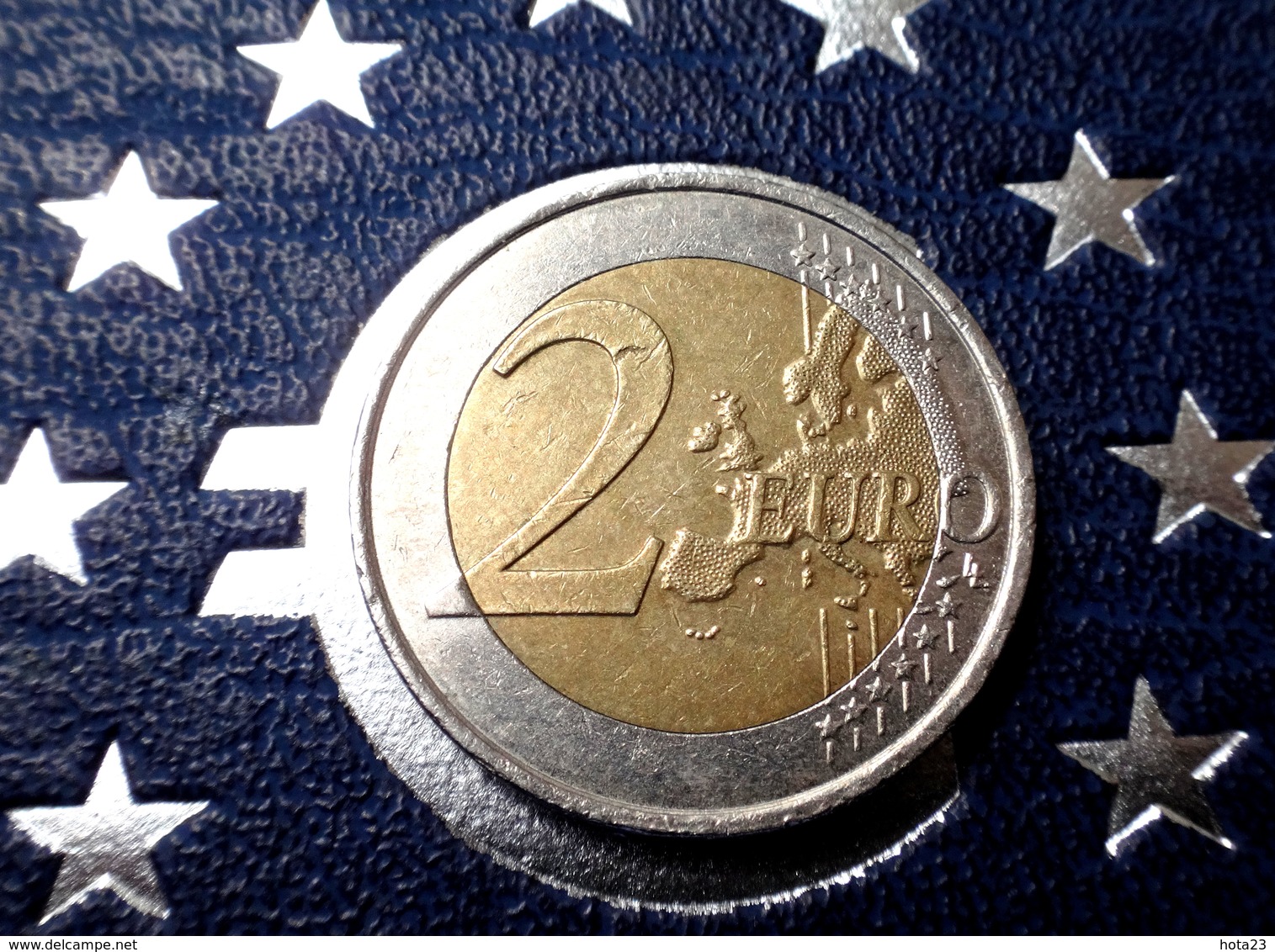 2 Euro 2008 France Presidency Of The Council Of The  EUROPE Bi-Metallic Circulated - France