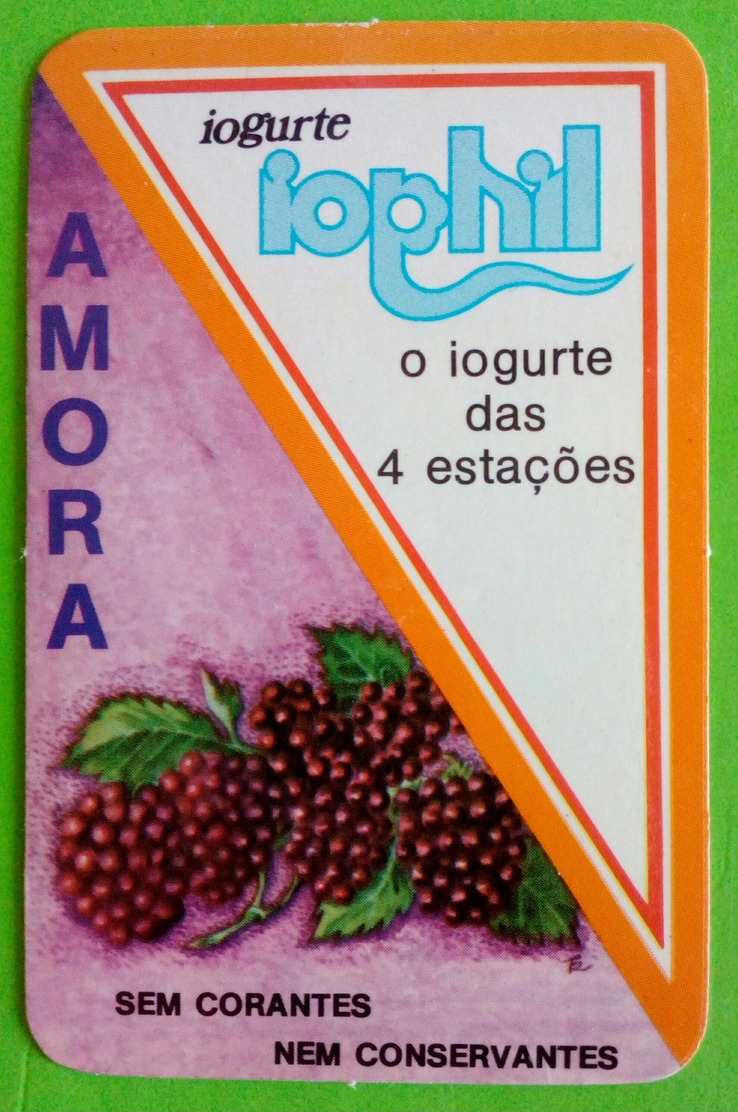 Calendrier De Poche Yaourt Iophil. 1985 - Tamaño Pequeño : 1981-90