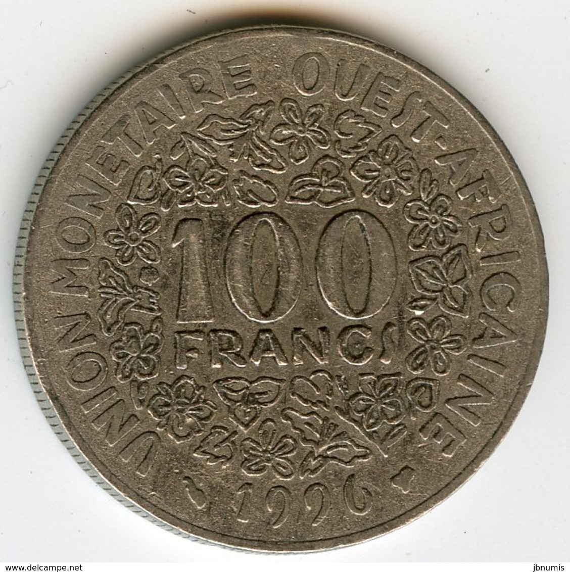 Afrique De L'Ouest West African States Union Monétaire 100 Francs 1996 BCEAO UMOA KM 4 - Autres – Afrique