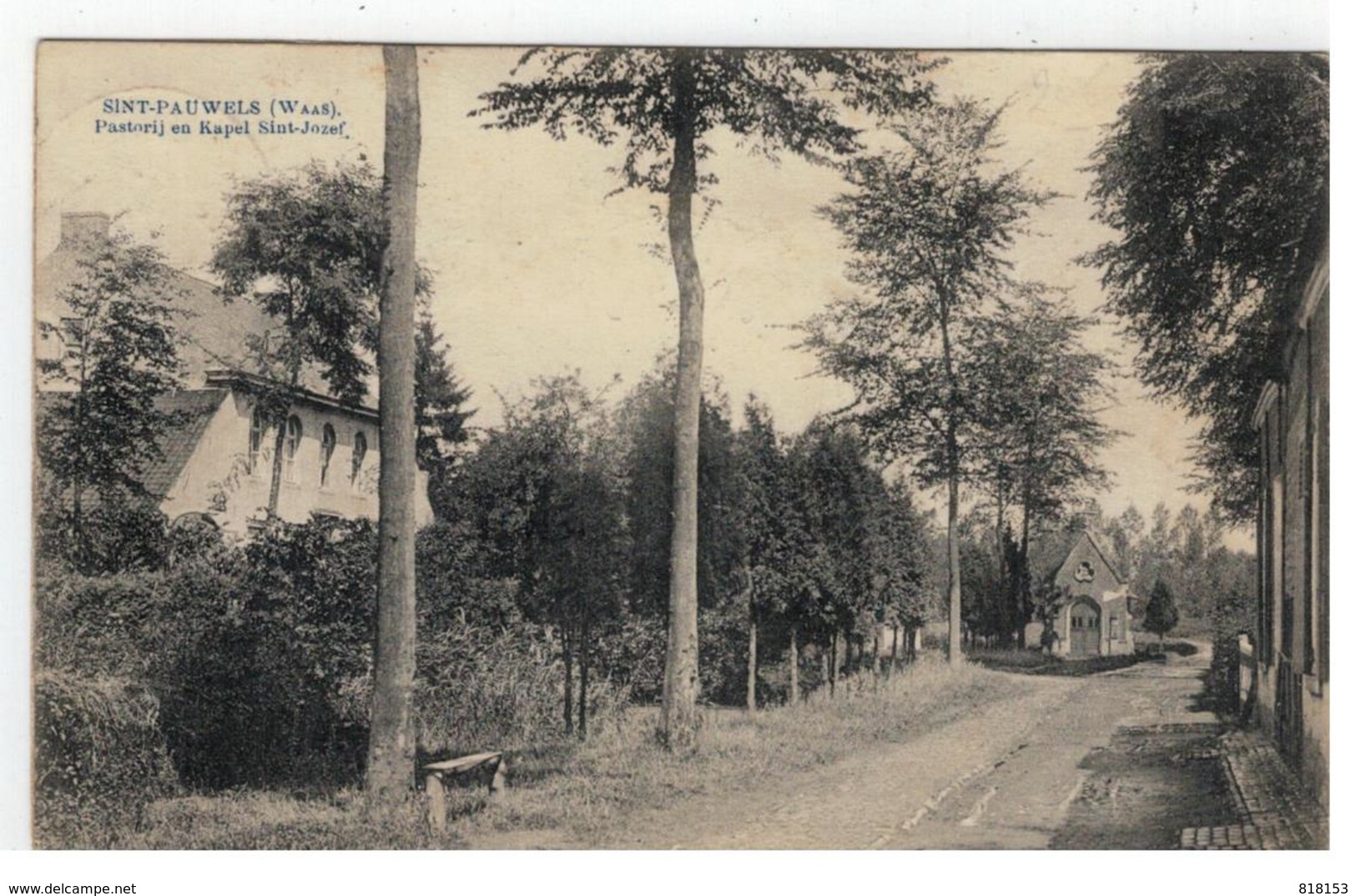 SINT-PAUWELS (WAAS)  Pastorij En Kapel Sint-Jozef - Sint-Gillis-Waas