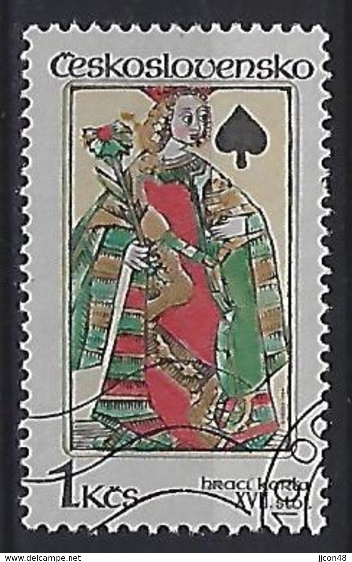 Czechoslovakia 1984  Playing Cards (o) Mi.2776 - Usati