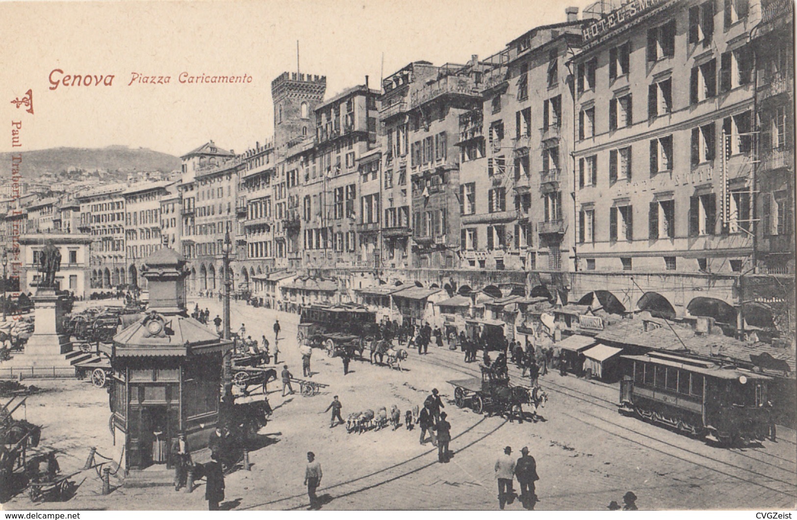 Genova - Piazza Caricamento (Tramway) - Genova (Genoa)