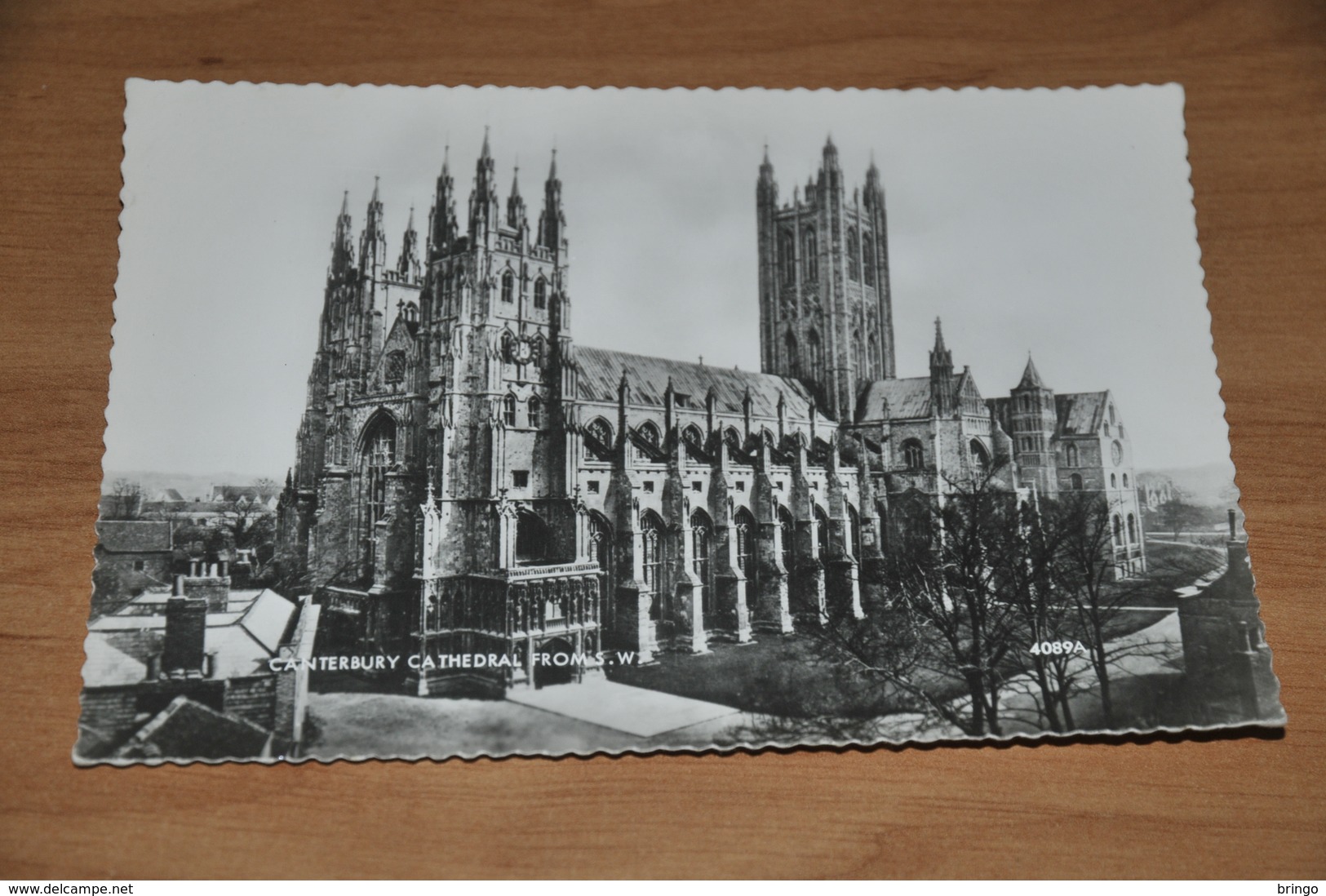 10393    CANTERBURY CATHEDRAL FROM S.W. - Canterbury