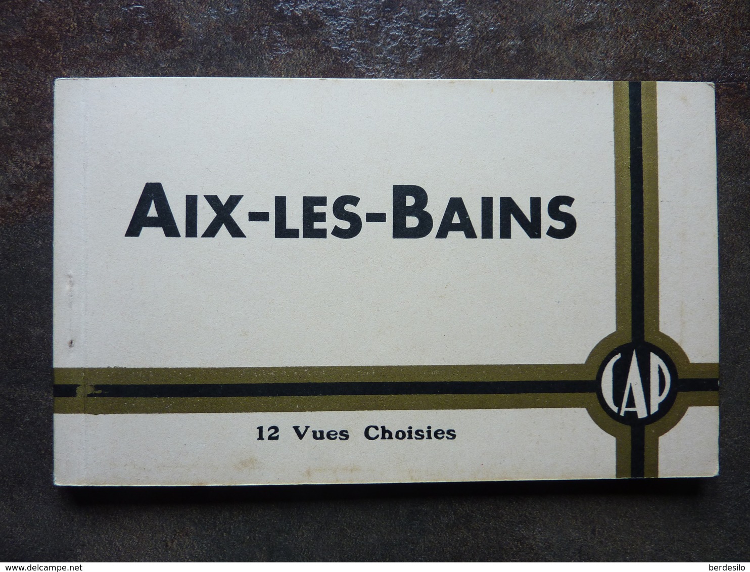 AIX LES BAINS   Ensemble De 12 CPA Détachables En Parfait état (non Circulé) - Aix Les Bains
