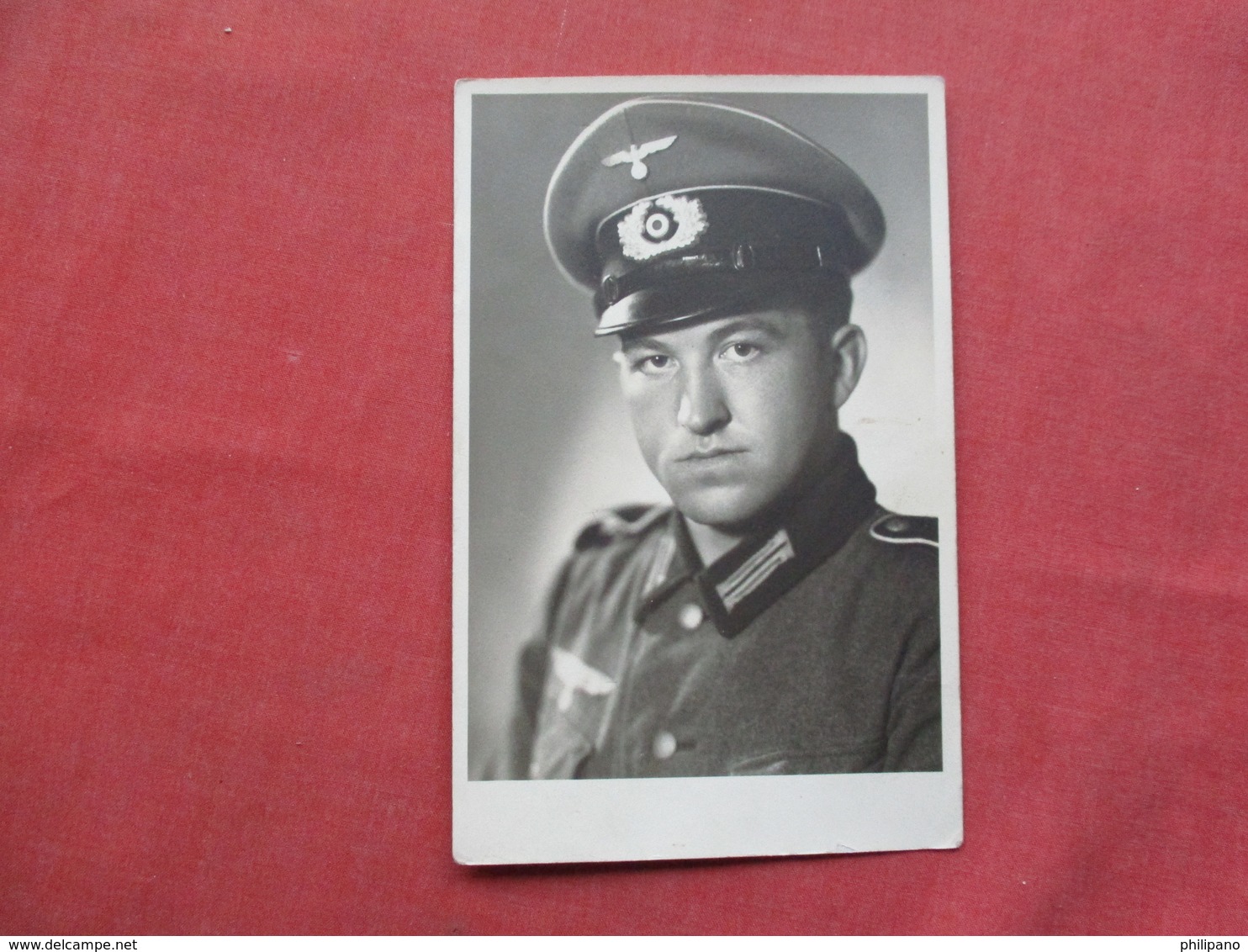 RPPC  German  Army Soldier In Field       Ref 3421 - War 1939-45