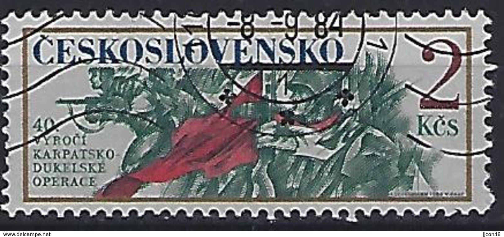 Czechoslovakia 1984  40th Ann. Of Battle Of Dukla Pass (o) Mi.2781 - Used Stamps