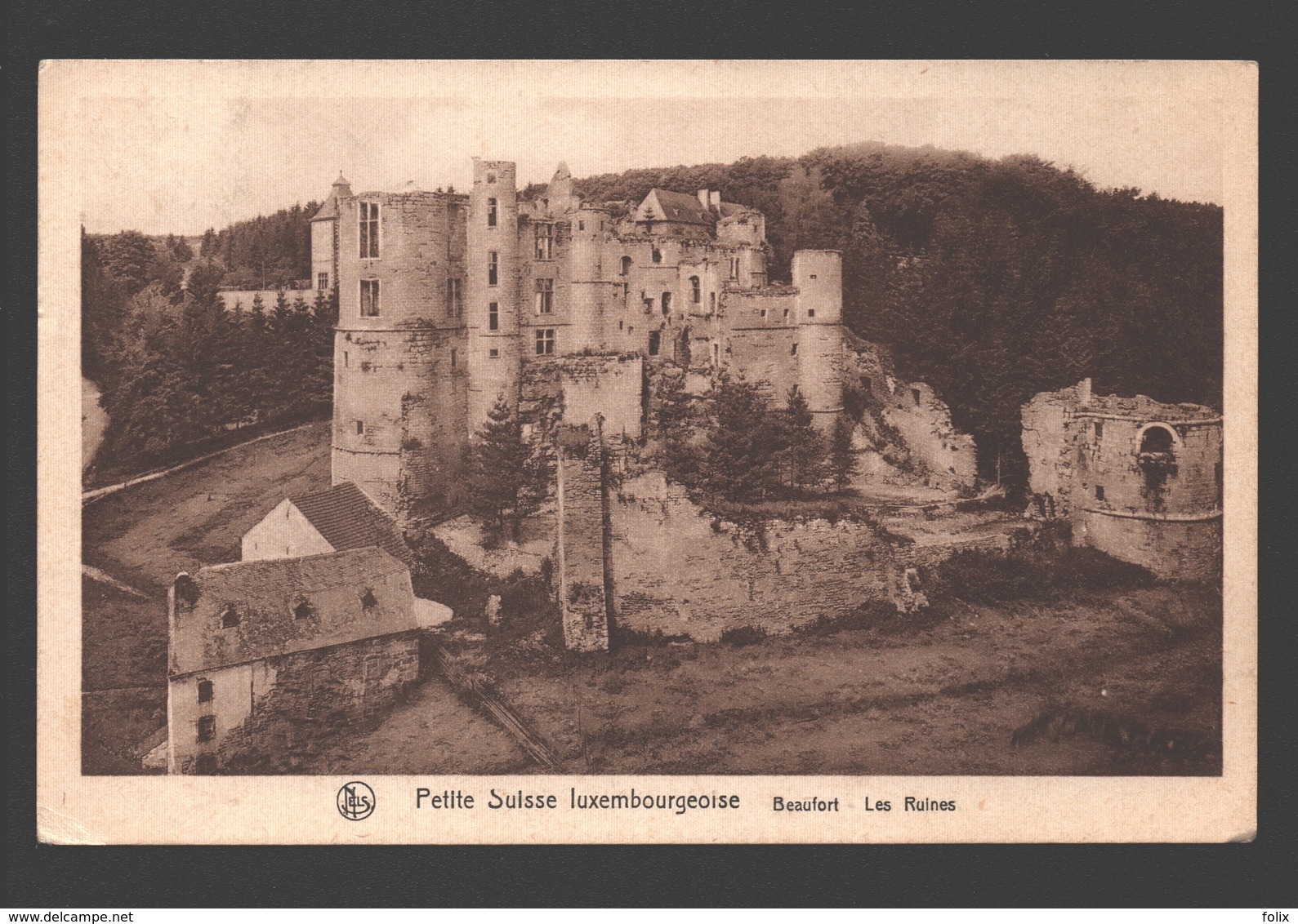 Beaufort - Petite Suisse Luxembourgeoise - Les Ruines - 1934 - Autres & Non Classés