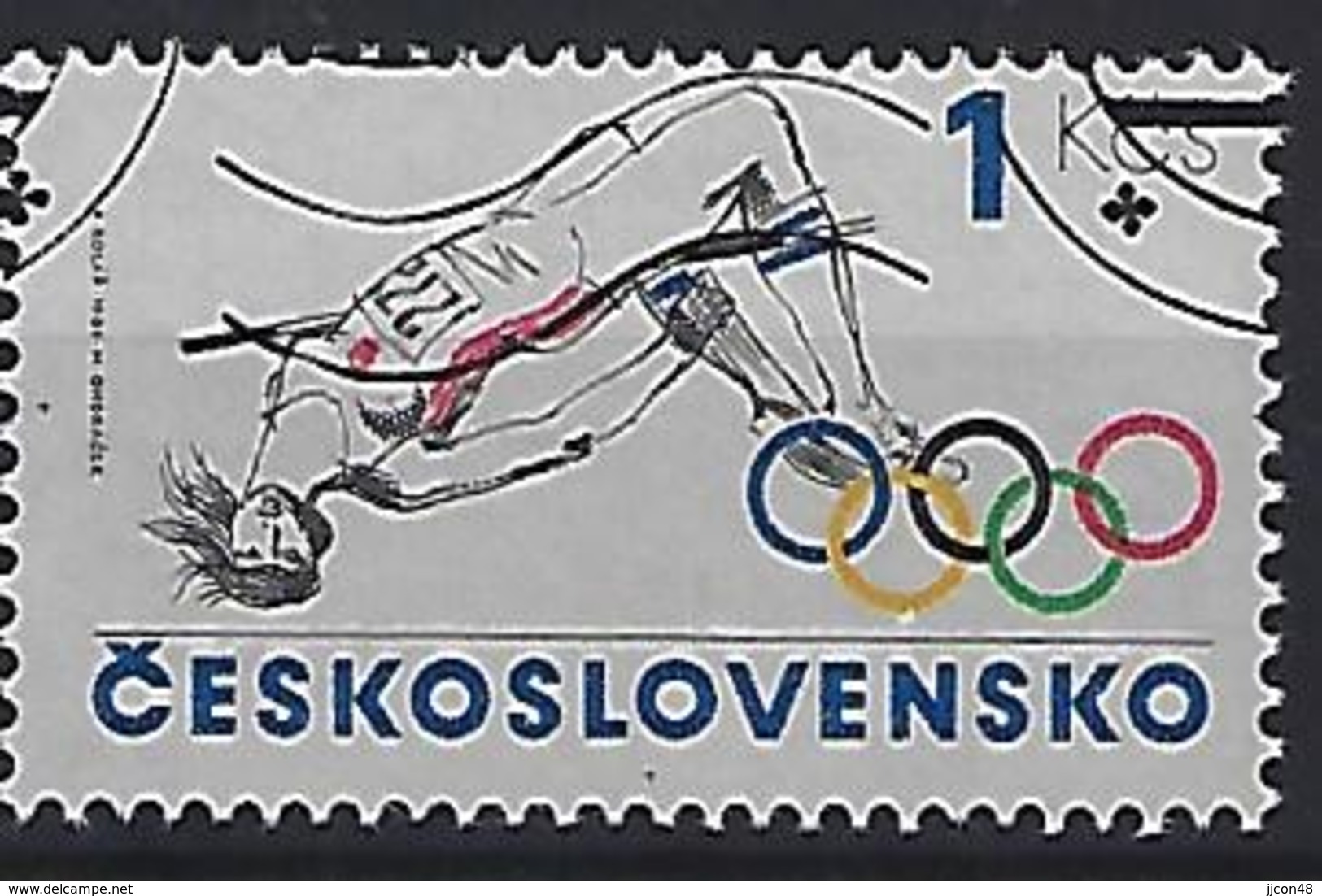 Czechoslovakia 1984  Summer Olympics Los Angeles (o) Mi.2782 - Used Stamps