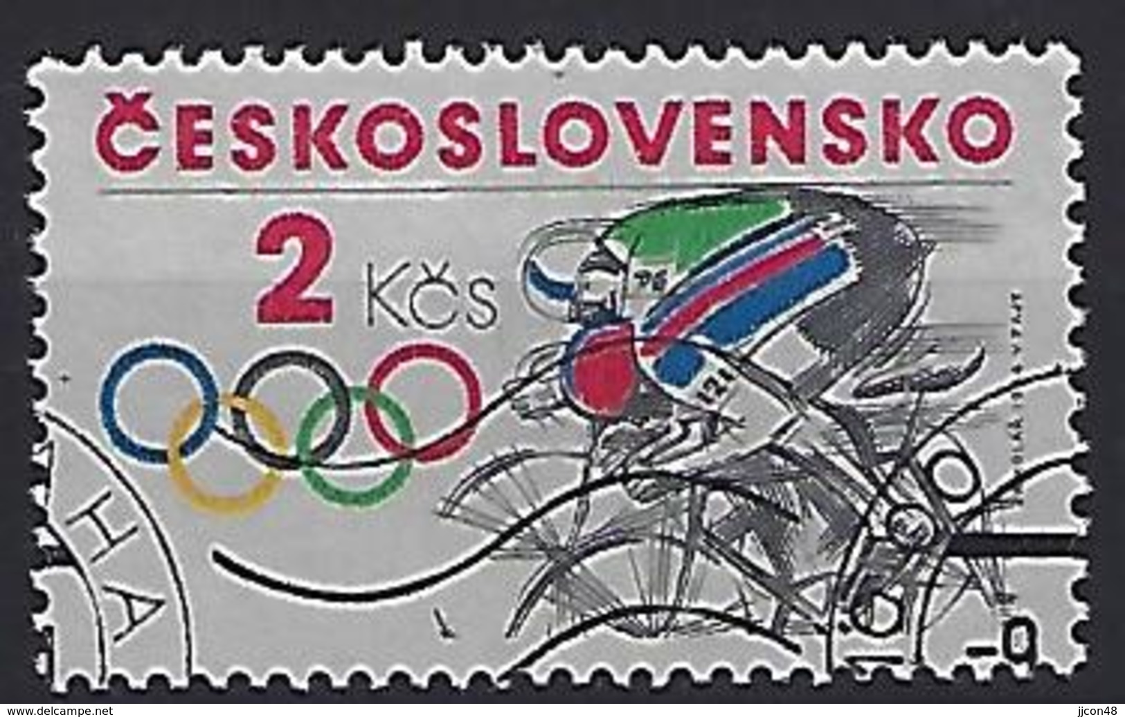 Czechoslovakia 1984  Summer Olympics Los Angeles (o) Mi.2783 - Used Stamps