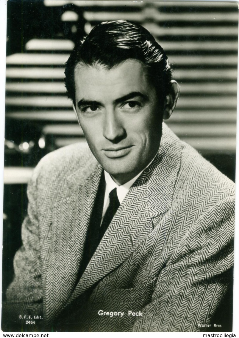 GREGORY PECK  Warner Bros - Attori