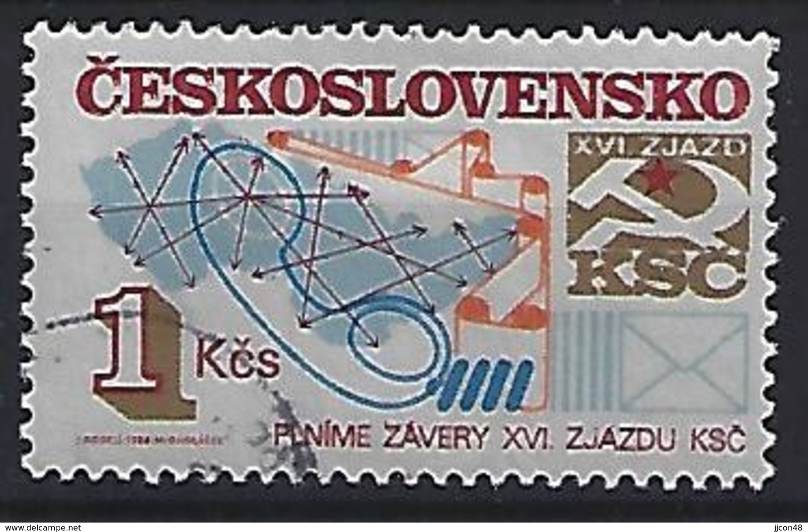 Czechoslovakia 1984  Achievements (o) Mi.2786 - Used Stamps