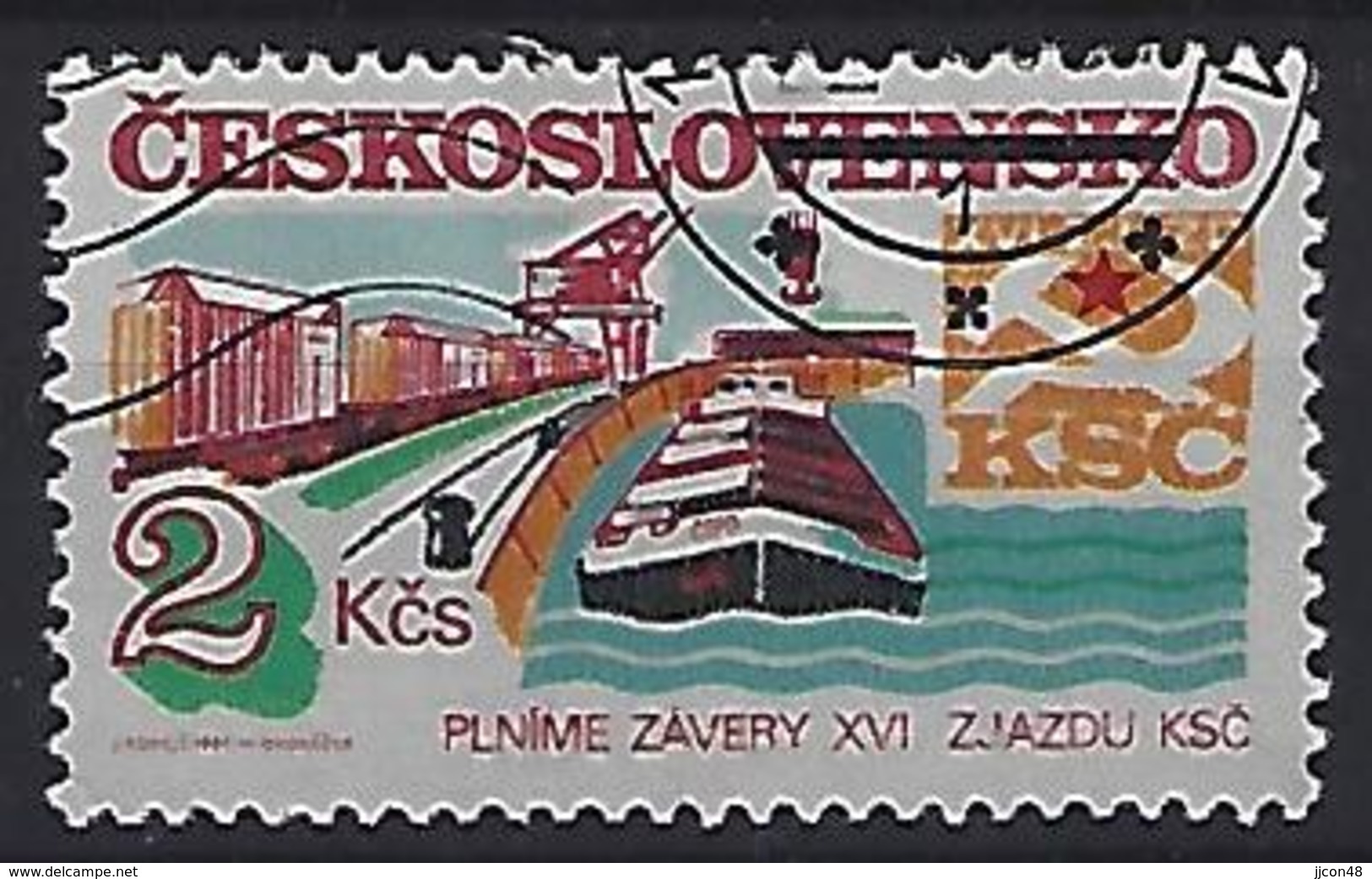 Czechoslovakia 1984  Achievements (o) Mi.2787 - Used Stamps