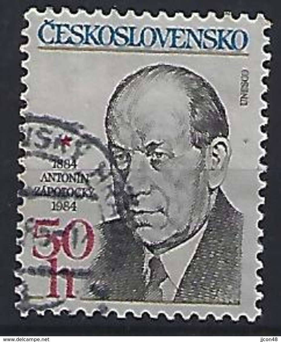Czechoslovakia 1984  Antonin Zapotocky (o) Mi.2795 - Used Stamps