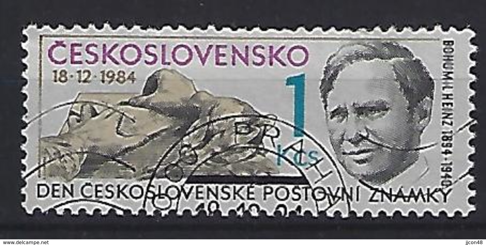 Czechoslovakia 1984  Stamp Day (o) Mi.2796 - Used Stamps