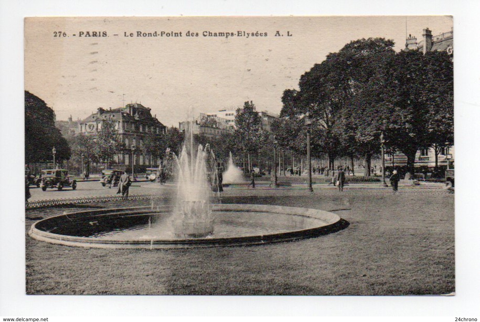 Paris: Le Rond Point Des Champs Elysees (19-1021) - Arrondissement: 08